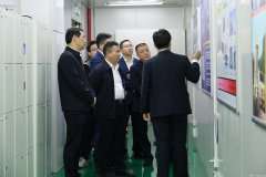 宜春市电子信息产业链招商小分队莅临长沙逸凡商业保险代理有限公司参观调研